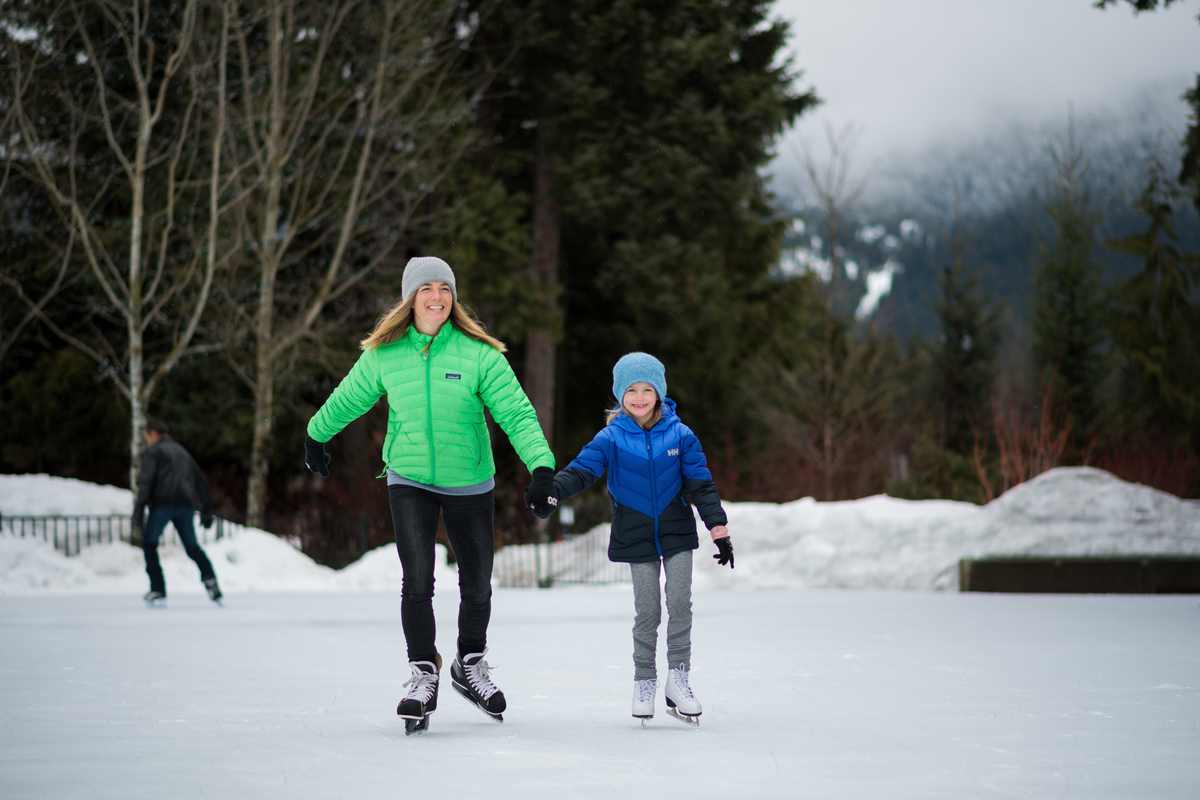 Ice Skating Whistler Olympic Plaza