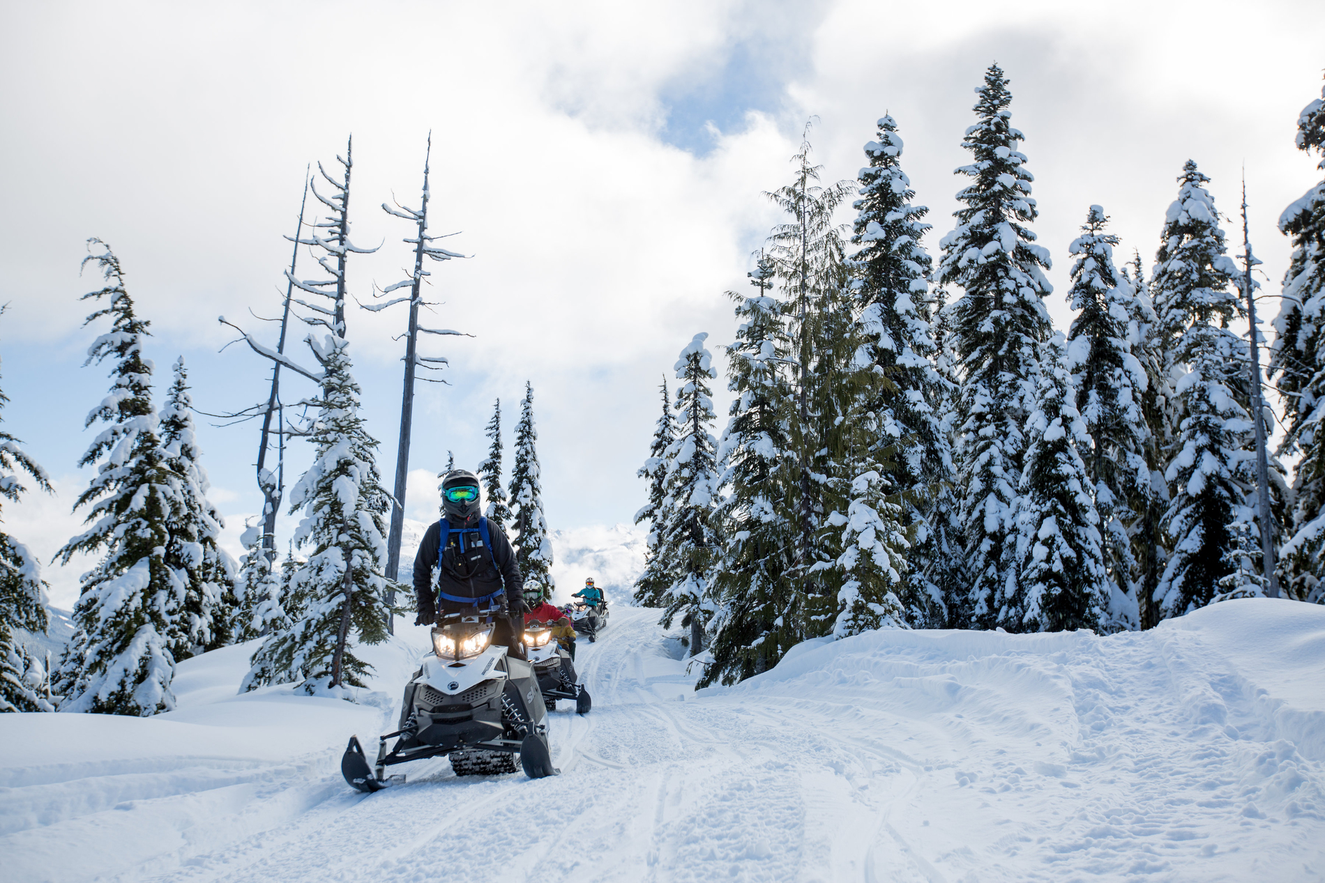 Snowmobiling Whistler