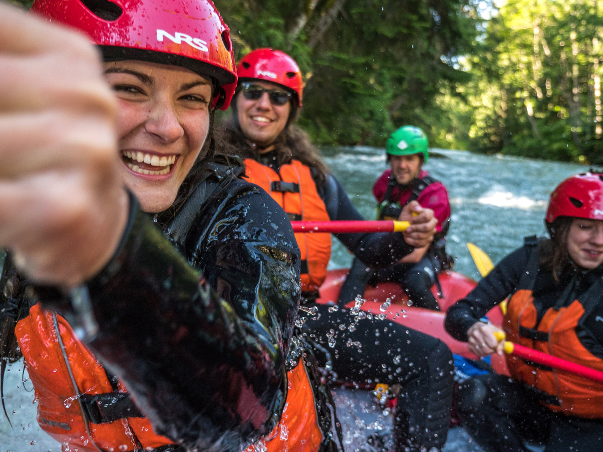 White Water Rafting in Whistler